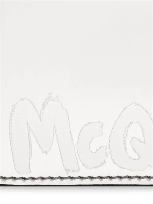 silver-tone graffiti logo print Alexander McQueen | 6021371AATE1402